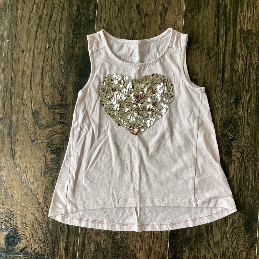 Savannah Sequin Heart Tank Top